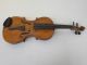 K) Alte Geige Violine Fidel Mit Holzkoffer Kasten Holzgeigenkasten Zubehör Musik Musikinstrumente Bild 3