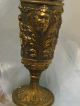 Vintage Aus Erbnachlaß Massive Messing Vase Krug Vase Jugendstil 1600gr. Gefertigt nach 1945 Bild 4