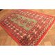 Alter Handgeknüpfter Orient Teppich Buchara Jomut Carpet Tappeto Tapis 125x80cm Teppiche & Flachgewebe Bild 1