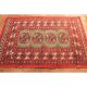 Alter Handgeknüpfter Orient Teppich Buchara Jomut Carpet Tappeto Tapis 125x80cm Teppiche & Flachgewebe Bild 2