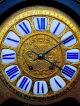 Rare Black Console Boulle Palace Clock C1855 Antike Originale vor 1950 Bild 2