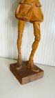 Spanische Holzfigur Don Quijote Ouro Artesania Holzarbeiten Bild 1