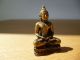 Buddha Miniatur Messing Indien Um 1970 1 Entstehungszeit nach 1945 Bild 2