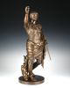 Große Bronze Skulptur Kaiser Augustus Gießerei Nelli Rom Um 1880 Fonderia Roma Vor 1900 Bild 2