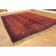 Alter Handgeknüpfter Orient Teppich Old Afghan Art Deco Old Rug Carpet 355x265cm Teppiche & Flachgewebe Bild 1