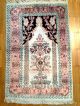 Handgeknüpft Orientteppich Teppich Seide 96x62 Cm Carpet Tappeto Tapis Top3900, Teppiche & Flachgewebe Bild 1