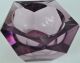 Murano Glas Block Aschenbecher Facetten Schale Ashtray Bowl 50er 50s 09 - B - Hl Glas & Kristall Bild 1