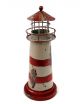 Deko Leuchtturm Teelichthalter Blech Metall 23cm Maritime Dekoration Bild 2