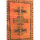 Antik Handgeknüpft Orient Teppich Shi Raz Gabbeh Kazak Old Rug Carpet 240x170cm Teppiche & Flachgewebe Bild 1