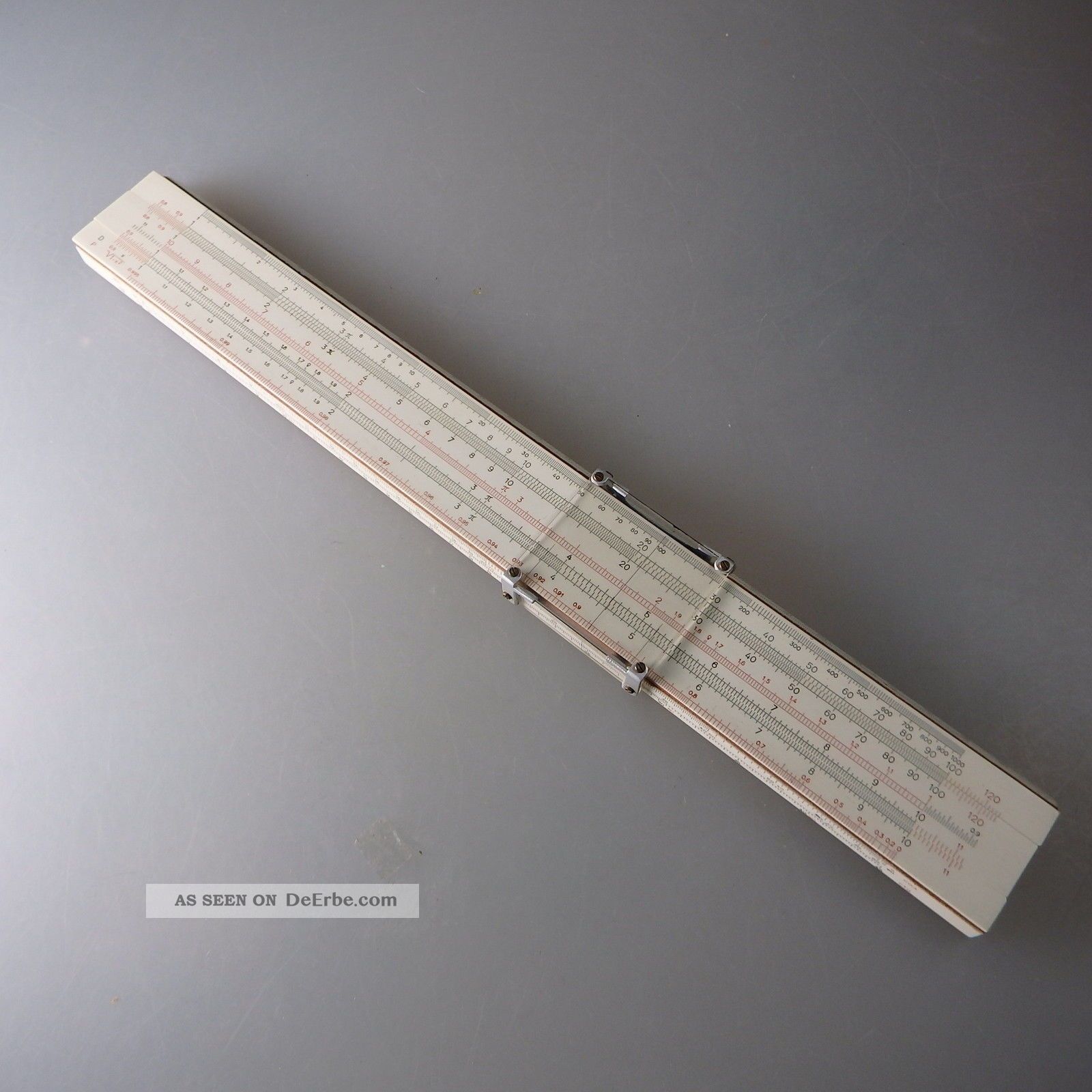 Rechenschieber Faber Castell 1/54 M Birnbaum Um 1935 (39109) Antike Bürotechnik Bild
