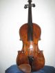 Gutklingende Uralte Violine Inschrift.  Fernandus Aug.  Homolka 1869 Musikinstrumente Bild 1