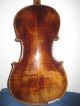 Gutklingende Uralte Violine Inschrift.  Fernandus Aug.  Homolka 1869 Musikinstrumente Bild 5