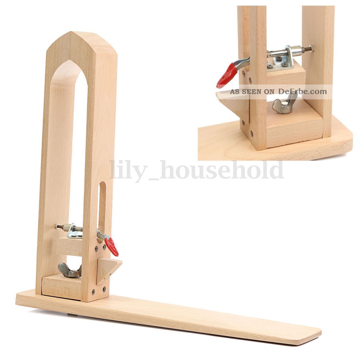 Lacing Stitching Sewing Pony Horse Leder Werkzeug Holz Leathercraft Nähen Sattler Bild