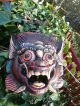 Barong,  Vishnu,  Gottheit,  Bali,  Tanz Maske,  Holz,  Wandbild,  Relief,  Handarbeit Internationale Antiq. & Kunst Bild 5