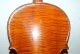Wunderschön Geflammte Sehr Alte 4/4 Geige - Violine - Um 1850 - 4 Eckklötzchen Musikinstrumente Bild 7