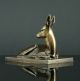Reh Bronze Animalier Um 1920 Tierskulptur Art Deco 1920-1949, Art Déco Bild 2
