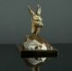Reh Bronze Animalier Um 1920 Tierskulptur Art Deco 1920-1949, Art Déco Bild 6