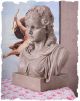 MÄdchenkopf Statue BÜste FrauenbÜste Historische Skulptur Antik Kopf Nostalgie- & Neuware Bild 2