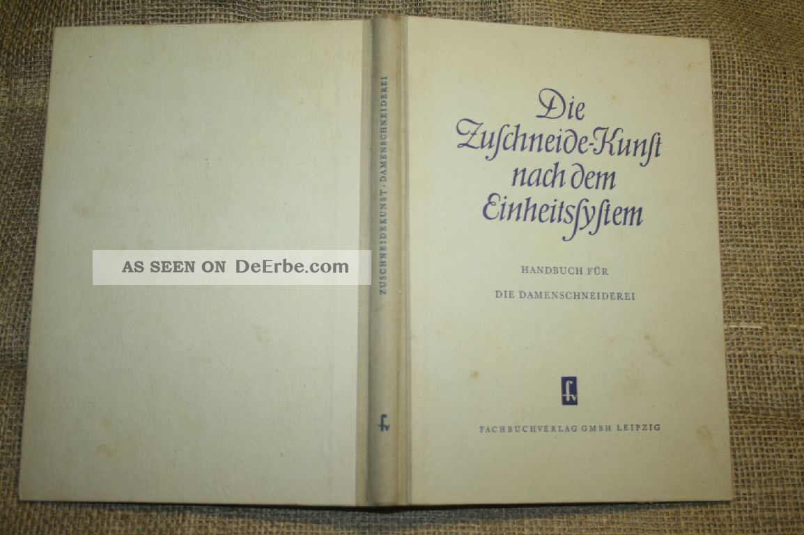 Fachbuch Damenschneider,  Schneider,  Röcke,  Blusen,  Schnittmuster,  Ddr 1953 Schneider Bild