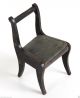 Stuhl Für Die Puppenstube 8 Cm Biedermeier Um 1850 A5 Original, gefertigt vor 1970 Bild 2