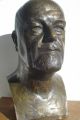 Bronze Bueste Albert Boehringer Plastik Skulptur Josef Hinterseher 1950-1999 Bild 1