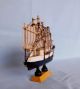 Segelschiff Modell Großsegler,  Windjammer 13 Cm Hoch Und Lang Maritime Dekoration Bild 4