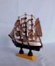 Segelschiff Modell Großsegler,  Windjammer 13 Cm Hoch Und Lang Maritime Dekoration Bild 6