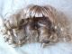 Alte Puppenteile Hellblonde Locken Haar Perücke Vintage Doll Hair Wig 45 Cm Girl Puppen & Zubehör Bild 4