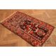 Alter Handgeknüpfter Orient Teppich Belutsch Art Deco Old Carpet Tapis 130x74cm Teppiche & Flachgewebe Bild 2