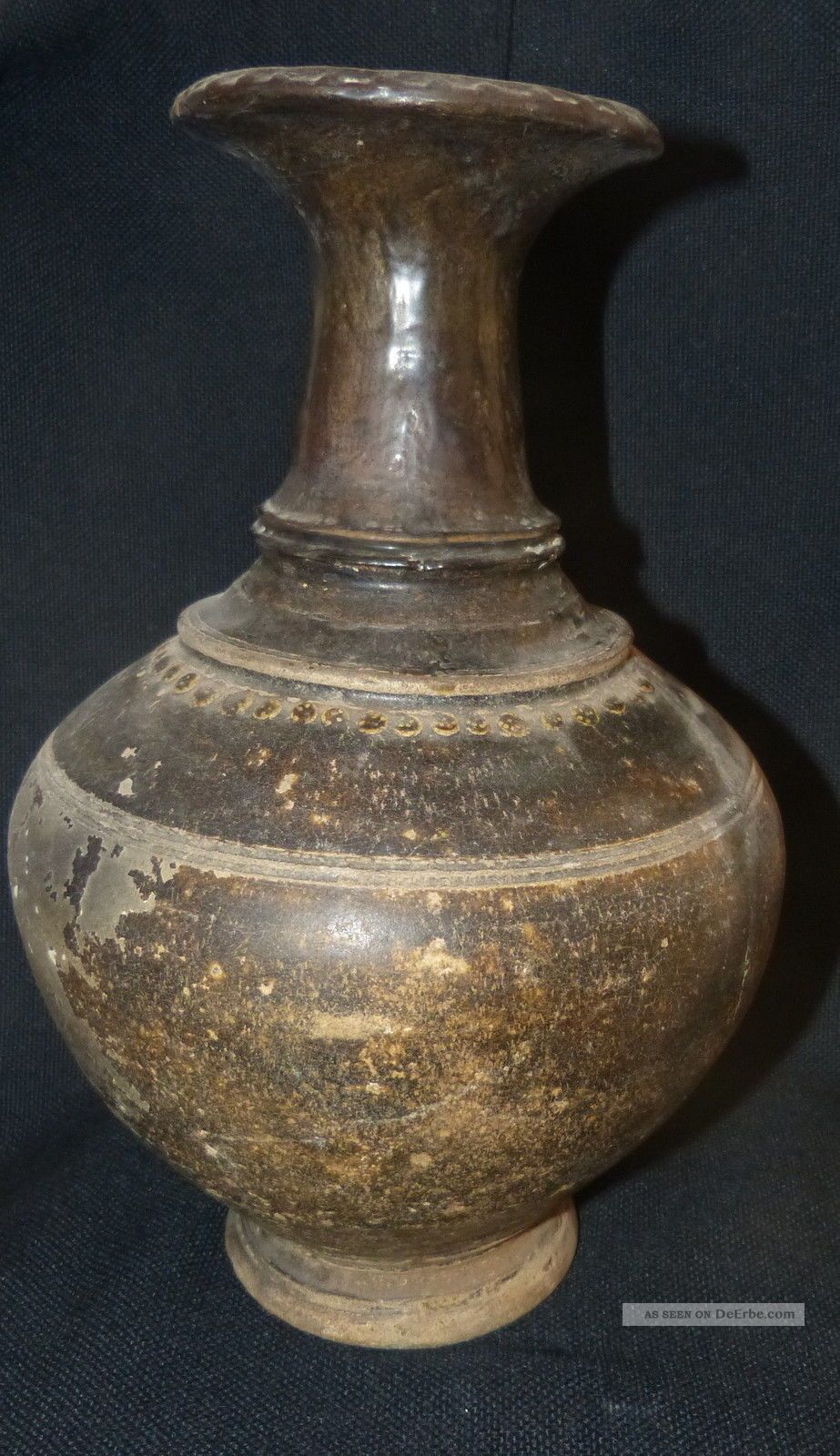 Kambodscha - KÖnigreich Der Khmer 12 - 13 Jh.  Grosse Vase 33 Cm - Auktionshaus Asiatika: Südostasien Bild