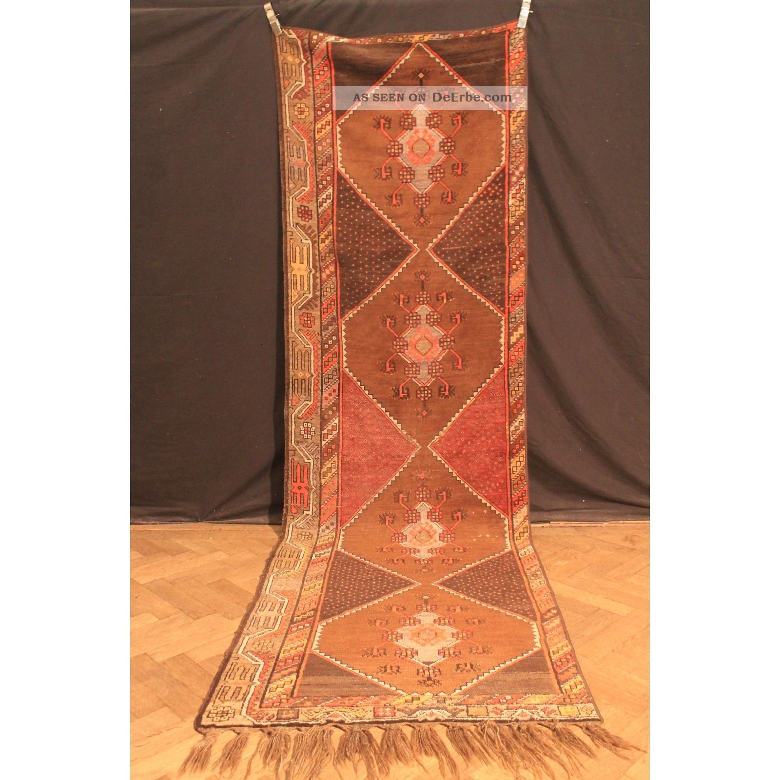 Antiker Handgeknüpft Orient Sammler Teppich Kazak Shirwan Kaukasus Kasak Carpet Teppiche & Flachgewebe Bild