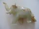 Onyxelefant Antik Elefant Aus Onyx - Marmor Edelstein Onyx Figur Tier Elefanten 1900-1949 Bild 3