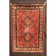 Antiker Handgeknüpfter Orient Teppich Gaschgai Kazak Carpet Old Rug 170x117cm Teppiche & Flachgewebe Bild 1