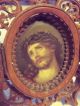 Jesus Bild Holzrahmen Antik Bilderrahmen Skulpturen & Kruzifixe Bild 1