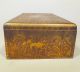 Antike Zigarren Kiste Wilhelmi Jubiläum 1932 Messing Zedernholz Indien Elefanten Antike Bild 2