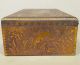 Antike Zigarren Kiste Wilhelmi Jubiläum 1932 Messing Zedernholz Indien Elefanten Antike Bild 3