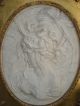 Marmorrelief: Jugendstil - Louis - Bottee: Mit Eingesetzte - Bronzemedaidalle: 1889: 1900-1949 Bild 4