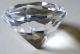 Kristall Riesen - Diamant Briefbeschwerer Paperweight Klar 3 Cm Hoch Ø 5 Cm Dekorglas Bild 6