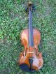 Antike Wunderschön Gearbeitete Violine Geige Thomas Zach 1869 Musikinstrumente Bild 1