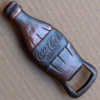 Coca Cola Essen Um 1975 Alter Flaschenöffner Top Limo Brause Prägeflasche Selten Bild