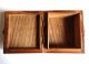 Holzkästchen,  Schatzkästchen,  Kleine Alte Holzbox Mit Geschnitzten Ornamenten Holzarbeiten Bild 2