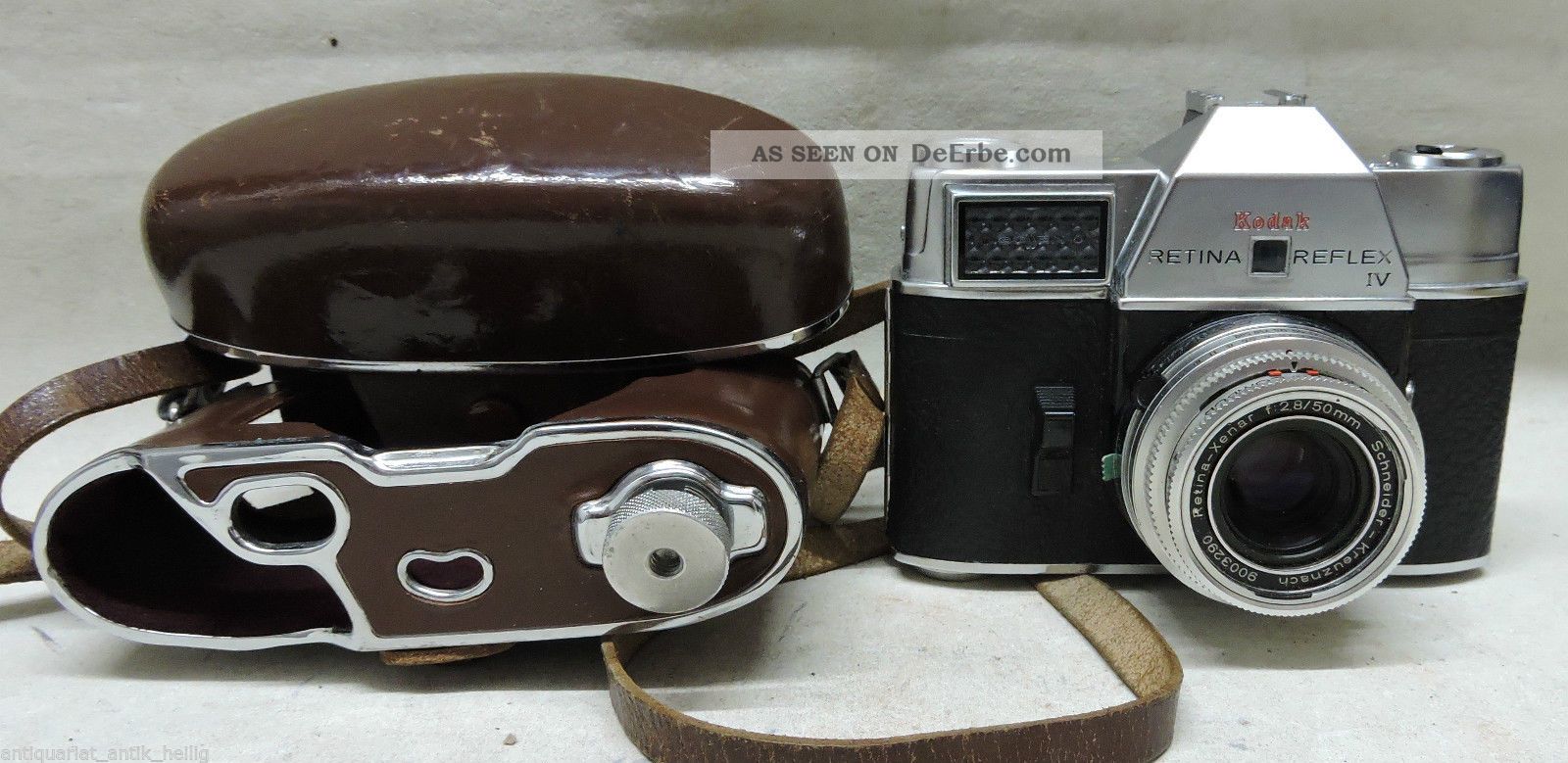 Fotoapparat Kodak Retina Reflex Iv,  Objektiv F : 2,  8 / 50 Mm (1) Photographica Bild