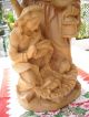 Holzfigur - Heiligenfigur - Blockkrippe - Krippenfigur - Oberammergau? - 36cm - Geschnitzt Holzarbeiten Bild 4