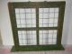 Uraltes Sprossenfenster - Holzfenster Mit Gitter - Metall - Deko Top Original, vor 1960 gefertigt Bild 5