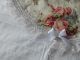 Eine 4 - Teilige BettwÄsche Rosenmedaillon Shabby Chic Vintage Landhaus Weißwäsche Bild 5