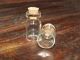 5 Flaschen Glas Fläschen Milchflaschen Flasche Erinnerungen Urlaub Sand Korken Entstehungszeit nach 1945 Bild 1