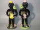 Paar Alte Kerzenleuchter Art Deco Figuren Figur - Leuchter Picasso Wiener Keramik? Nach Form & Funktion Bild 8