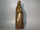 Alte Große 3,  35 Kg Schwere Madonna - Figur Mit Jesus - Kind Bronze Messing Skulptur 1950-1999 Bild 2