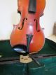 Dachbodenfund Uralt Geige Violine Geteilter Rücken Im Kasten Musikinstrumente Bild 1
