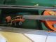 Dachbodenfund Uralt Geige Violine Geteilter Rücken Im Kasten Musikinstrumente Bild 7